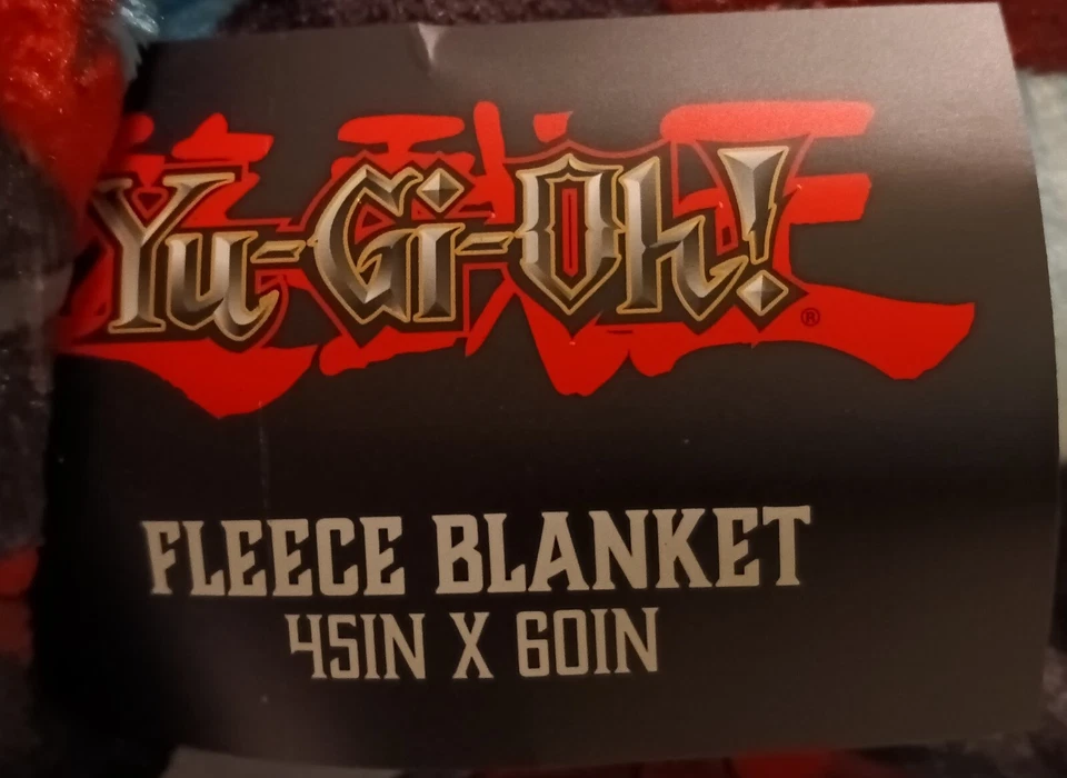 Yu-Gi-Oh! Monster Spirits Fleece Throw Blanket 45 x 60 Inches New With Tag - Image 3 of 4