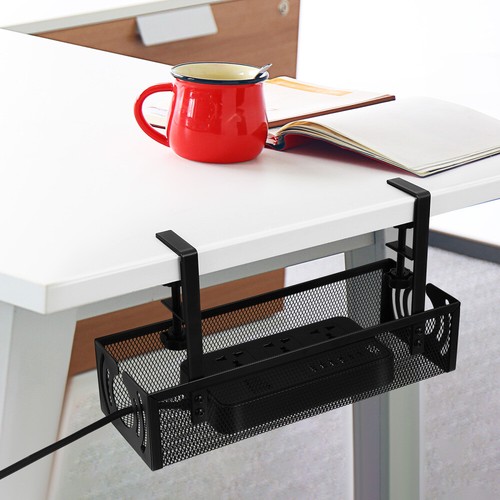 Cable Management Rack Baby Office Storage Organizer Wire under Desk - Afbeelding 11 van 12