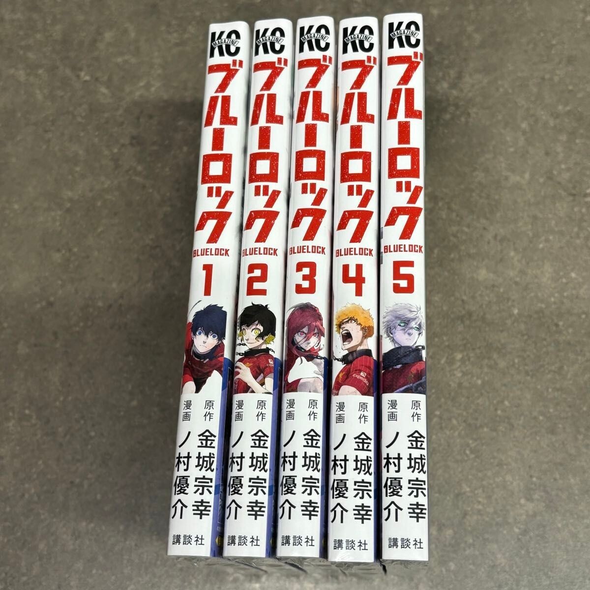 10セット　ブルーロック 新品未開封 1-5巻　リバプール　漫画 10セットブルーロック 新品未開封 1-5巻リバプール漫画