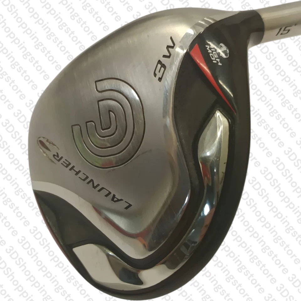 CLEVELAND LAUNCHER 3 FAIRWAYHOLZ 15° 3 HOLZ 3W FUJIKURA FIT-ON ROT STIFF - Bild 2 von 4