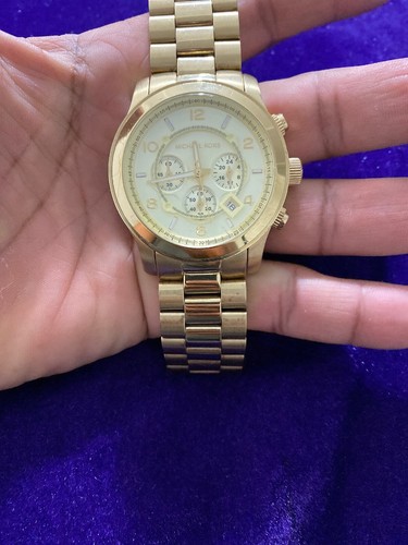 watch men stainless steel Michael Kors 