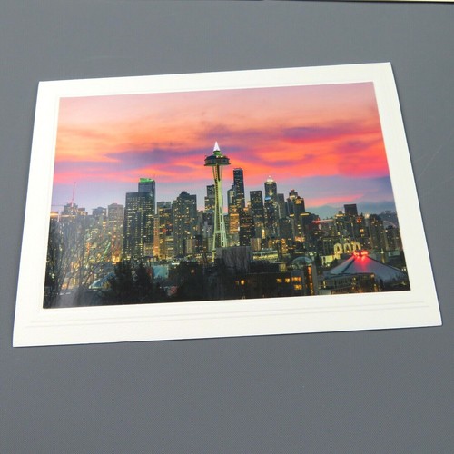 Set of 5 Seattle Photo Greeting Cards, Washington Blank Note Cards, Great Gift! - Picture 4 of 5
