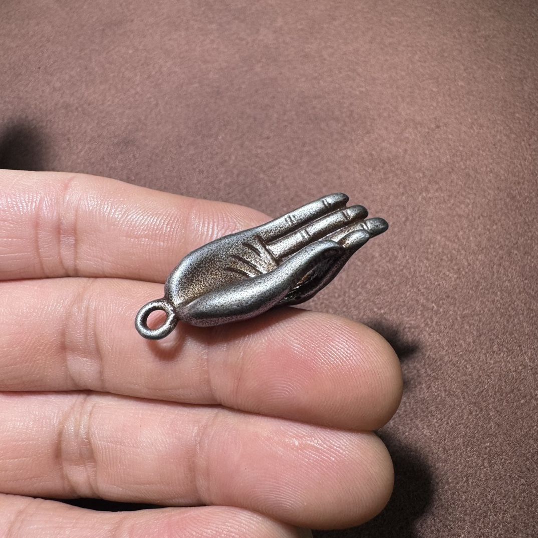 Antique Miscellaneous Collection, Heavenly Iron Buddha Hand | eBay