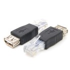 USB A Female to Ethernet LAN RJ45 Male 10/100 Mbps Network Adapter Connector