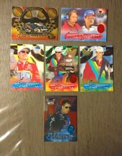 Lot Of 6 NASCAR Cards Jeff Gordon,Dale Earnhardt  Darrell Waltrip d