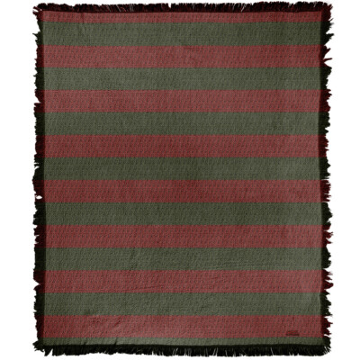 Nightmare on Elm Street Blanket 50''x60'' Freddy Sweater Woven Cotton Blend Throw
