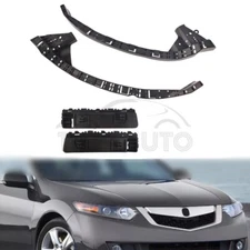 Front Bumper Headlamp Head light Lamp Bracket For ACURA TSX 2009-2014 4PC