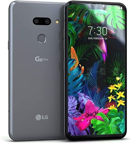 LG G8 ThinQ G820 - 64GB - Platinum Gray (Sprint) Unlocked Burn