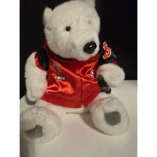 Coca Cola Polar Bear Plush Dale Earnhardt Racing Team 10" Collectible
