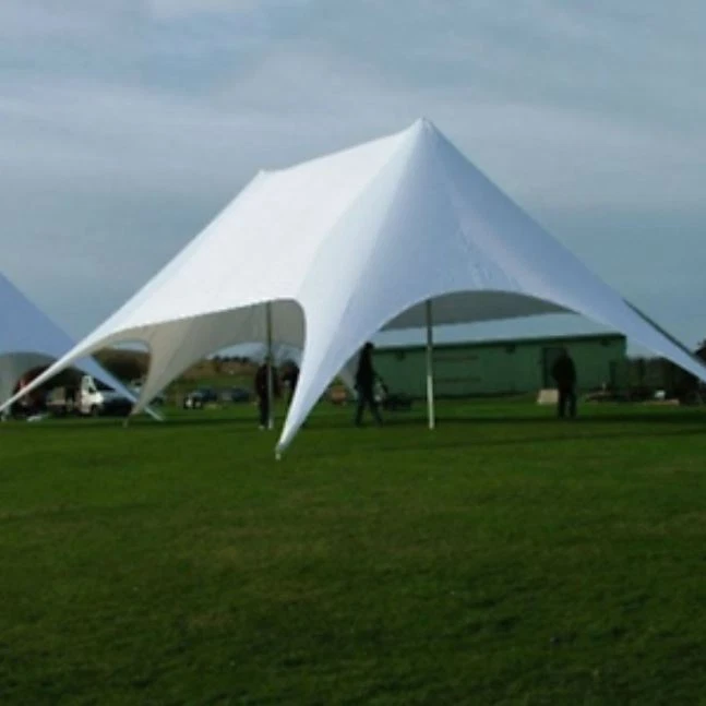 Waterproof Commercial Wedding Event Yard Patio Party Double Star Stretch Tent - Image 3 of 3
