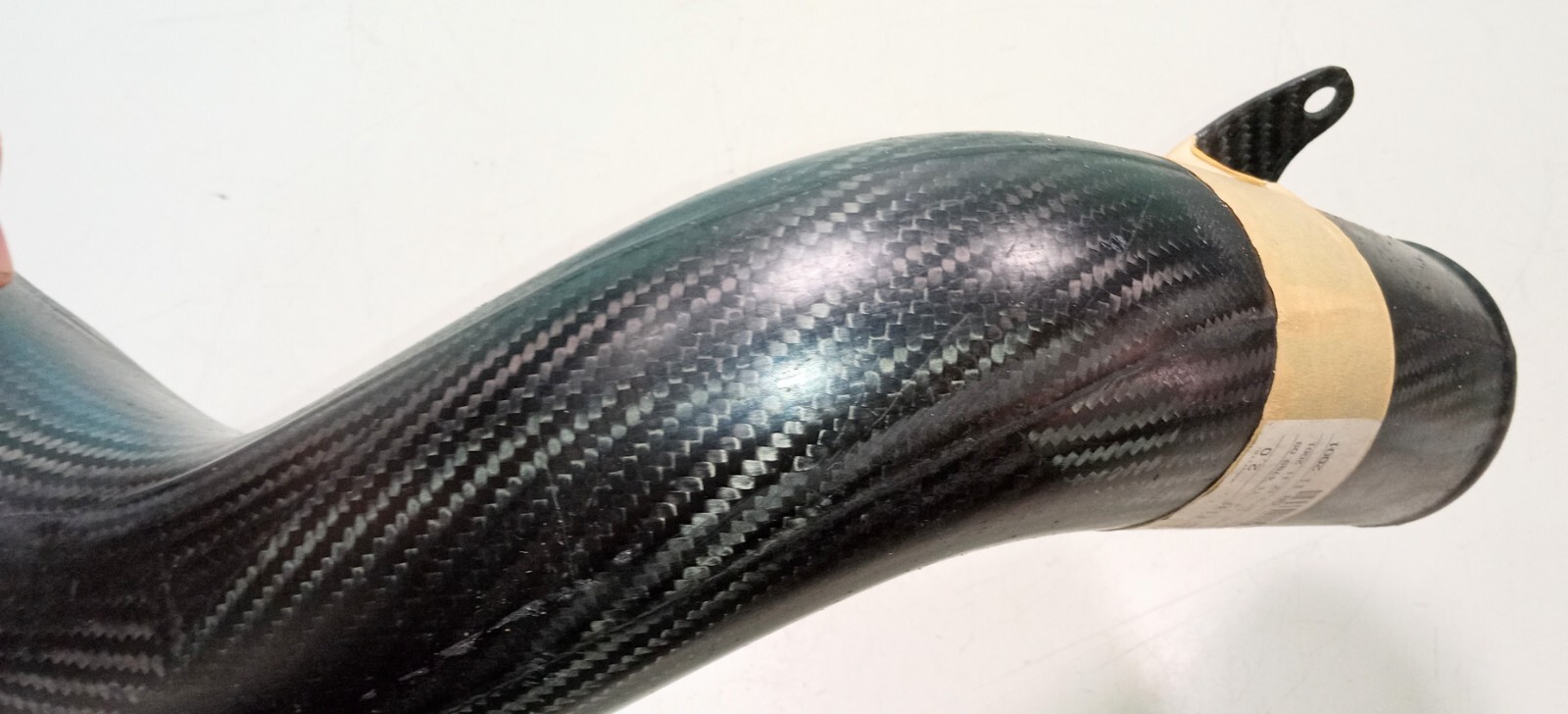 Ferrari 360 Challenge Right Rear Brake Air Duct_Carbon Fiber_6598300_NEW_GENUINE