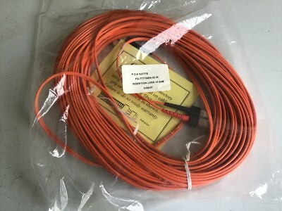 Sc to SC Multimode Duplex Fiber Optic Jumper Patch ORANGE Cord Cable 30M