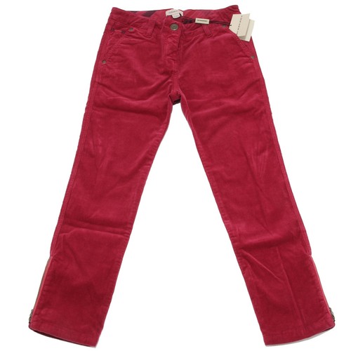 5974M pantaloni velluto bimba BURBERRY bordeaux kids trousers pants hosen |  eBay
