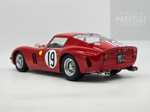 KK-Scale 1962 Ferrari 250 GTO 24hr LeMans #19 Rosso Red LARGE 1:12 - New - Picture 13 of 14