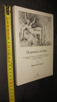 Maura Del Serra Di poesia e d'other vol.1 2000 Verlag C.R.T.