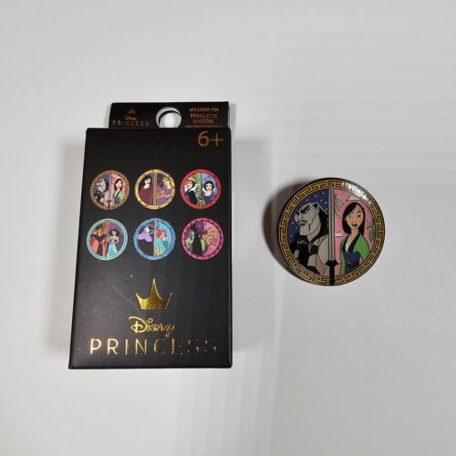 Loungefly Disney Princess & Villains Blind Box Pin - Mulan & Shan Yu - Picture 1 of 3