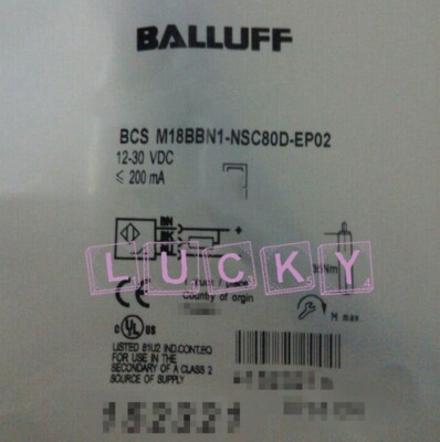 1PC NEW REPLACE FOR BALLUFF BCS M18BBN1-NSC80D-EP02 Proximity switch sensor