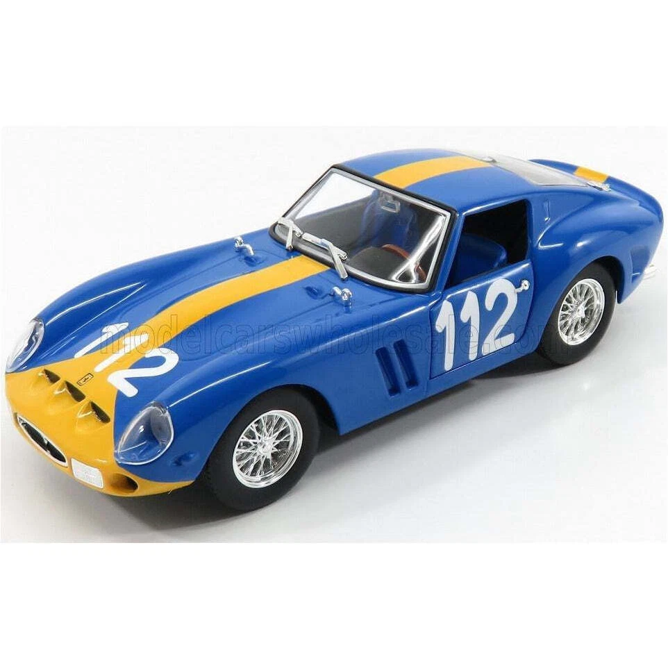 Bburago Ferrari 250 GTo Coupe Ch.3445 N 112 Targa Florio 1964 U