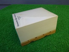 VINTAGE UNWRAPPED CARPENTER PAPER COMPANY NOTEPAD ON A WOODEN PALLET - DENVER. C