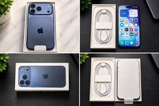 Apple iPhone 17 Pro A3256 AT&T Only 256GB Deep Blue Good