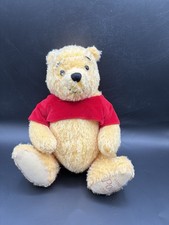 Rare Vintage 2002 Disney Store Christmas Holiday Winnie The Pooh Collector Plush