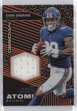 2019 Obsidian Atomic Material Relics Electric Etch Orange 36/50 Evan Engram 4at