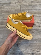 Converse Chuck Taylor70 OX Low Woman’s Size Uk 4 Yellow/Yellow brand new in box