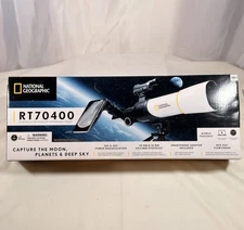 National Geographic 70MM Refracting Telescope & Case RT70400 Smartphone adapter