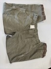 Carhartt Flannel-Lined Green Cotton Work Pants 34x30? Custom Check Photos Sizes — photo 1