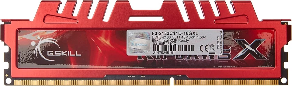 G.Skill Ripjaws-X - DDR3-2 x 8 GB, F3-2133C11D-16GXL - Image 3 of 3