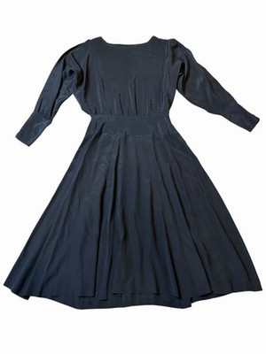 Vintage 1980s Neiman Marcus DB2 CYGNE DESIGN Designer SILK Women's Black Dress | eBay Vintage 1980s Neiman Marcus DB2 CYGNE DESIGN Designer SILK Women's Black Dress | eBay