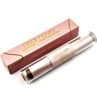   Pear Nova Medium Bronzer + Contour Stick   1.8 g / 0.06 oz & 3.4 g / 0.12 oz