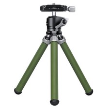 Leofoto Mini Traveler Olive Green Tabletop Tripod MT-02C-LH-22-OLIVE-GREEN