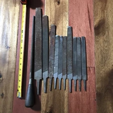 Simmons Hand File Lot 11 Pieces Mixed Sizes