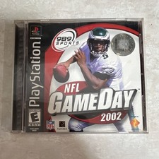 989 Sports NFL GameDay 2002 PS1 Multiplayer E Rated NTSC-U/C (US/CA)