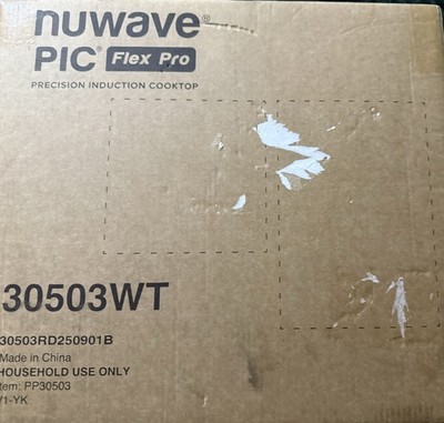 NUWAVE PIC Flex Pro Precision Induction Cooktop 1400 Watts 30503