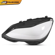 Headlight Lens Cover Left Side Fit For 2014-2016 Mercedes W212 E-Class E350 E500