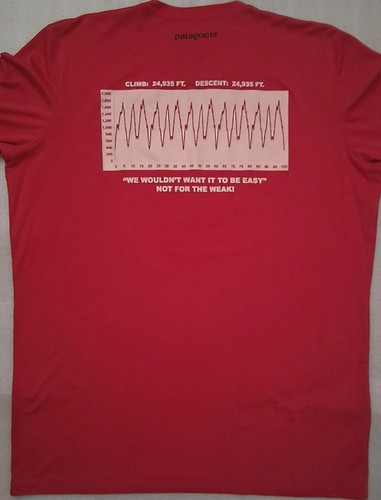 Patagonia Hawaii Ultra Running Team HURT 100 Trail Run Shirt Rot L - Bild 3 von 3