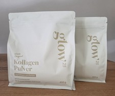Glow25 Collagen Pulver 2 Pack ( 2 X 450g) mit Vitamin C NEU und OVP MHD …