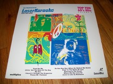 LASERKARAOKE VIDEO SING ALONG - TOP TEN 60'S HITS VOLUME 2 Laserdisc LD MUSIC