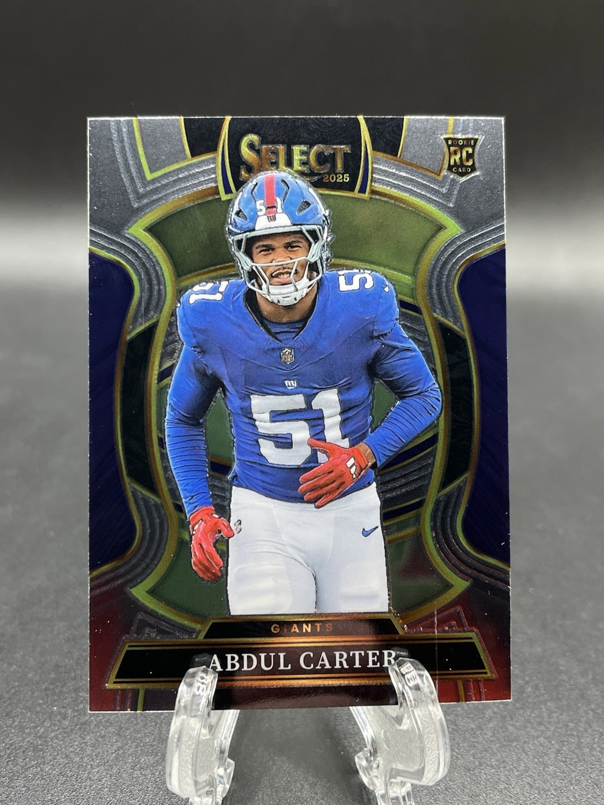 2025 Abdul Carter Panini Select Concourse Rookie Card RC NY Giants