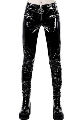 Killstar Demons & DJs Trousers Women's Black Size L