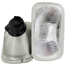 Gs Power Oem Style 7X6 Inch Round Glass Lens Housing H4 Hid For Cars Truck And