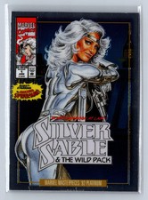 2024 Marvel Masterpieces '92 Platinum Silver Sable Variant Covers #81-V
