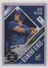 2018 Panini Donruss Diamond Kings Stat Line Season 194/204 Jose Altuve #11 0p0