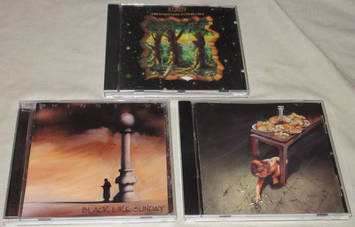 LOT of KING'S X CD's Metal Blade Gretchen Goes To Nebraska Black Like Sunday+