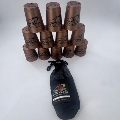 Speed Stacks 12 Official WSSA Sport Stacking Cups + Bag Gold