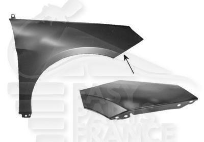 Aile avant-droit Mercedes Classe B 2009 pour réparer un choc de carrosserie