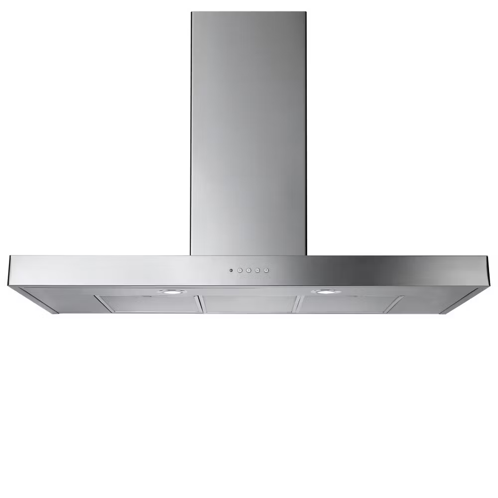 Rangemaster UNBHDS90SS Flat 90cm Chimney Cooker Hood Stainless Steel - Brand New