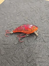 Vintage Tom Mann’s Baby 1- Minus Stamped Crankbait Fishing Lure 